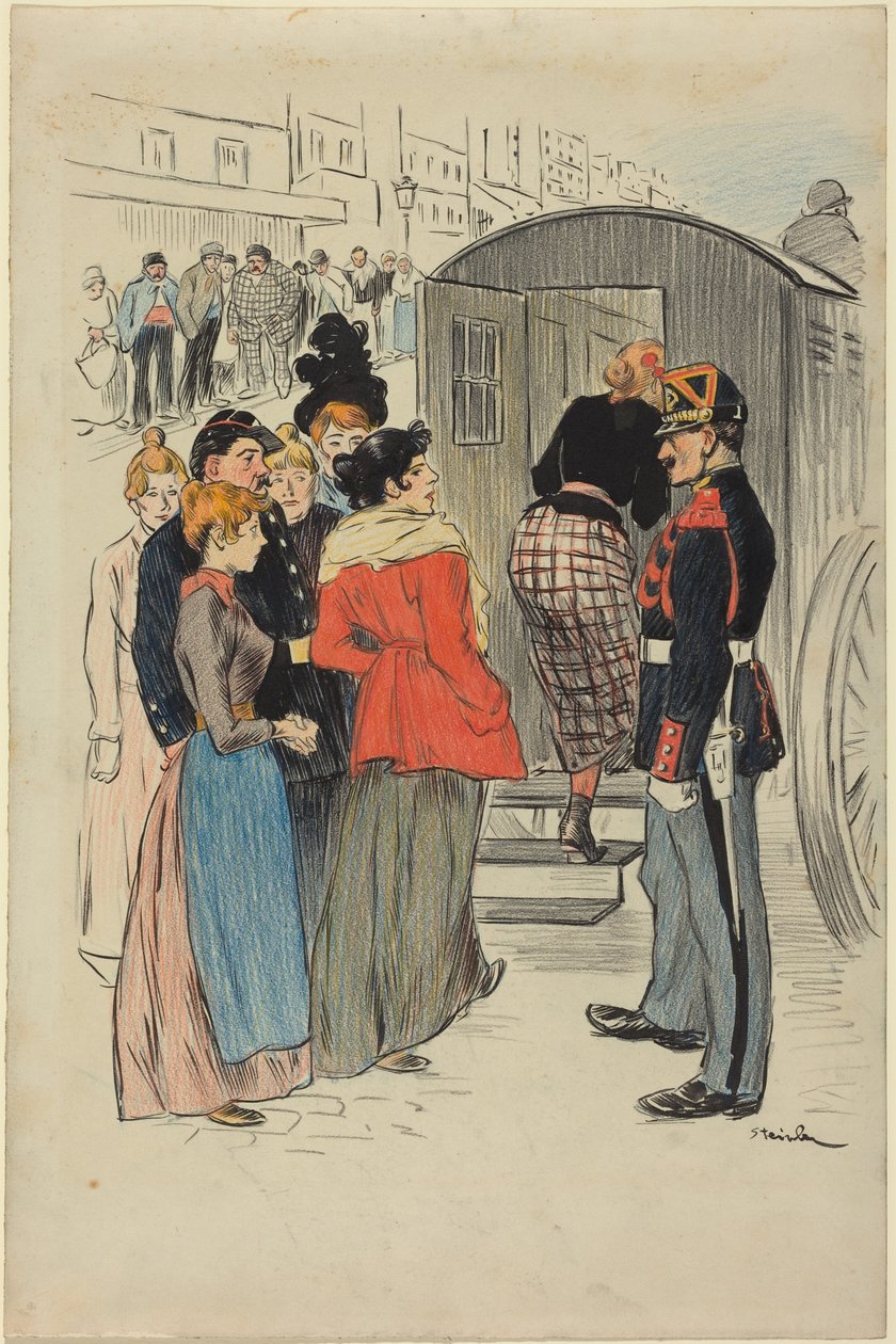Razziaen af Théophile Alexandre Steinlen