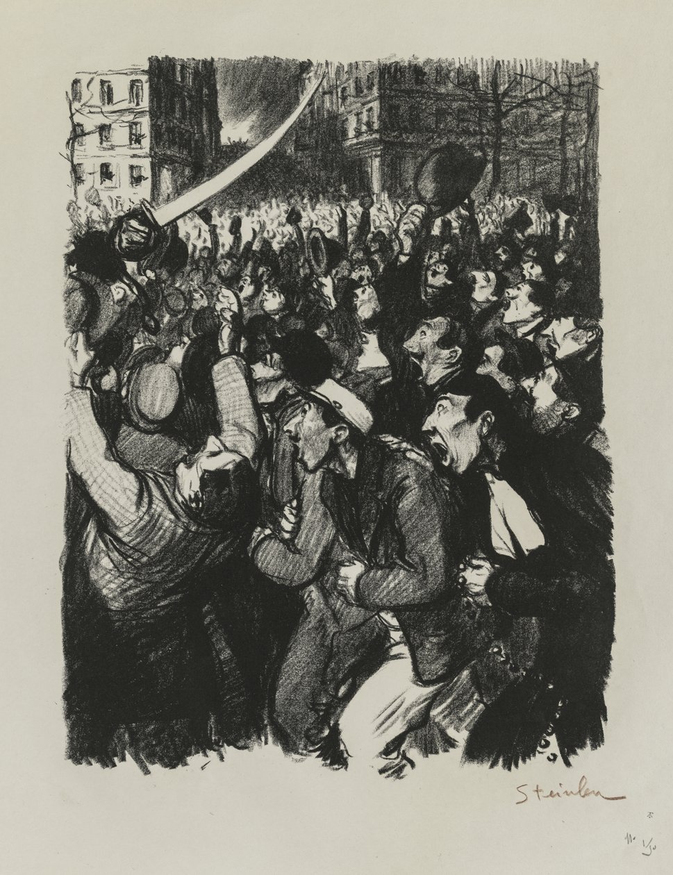 Fårene fra Boisdeffre af Théophile Alexandre Steinlen