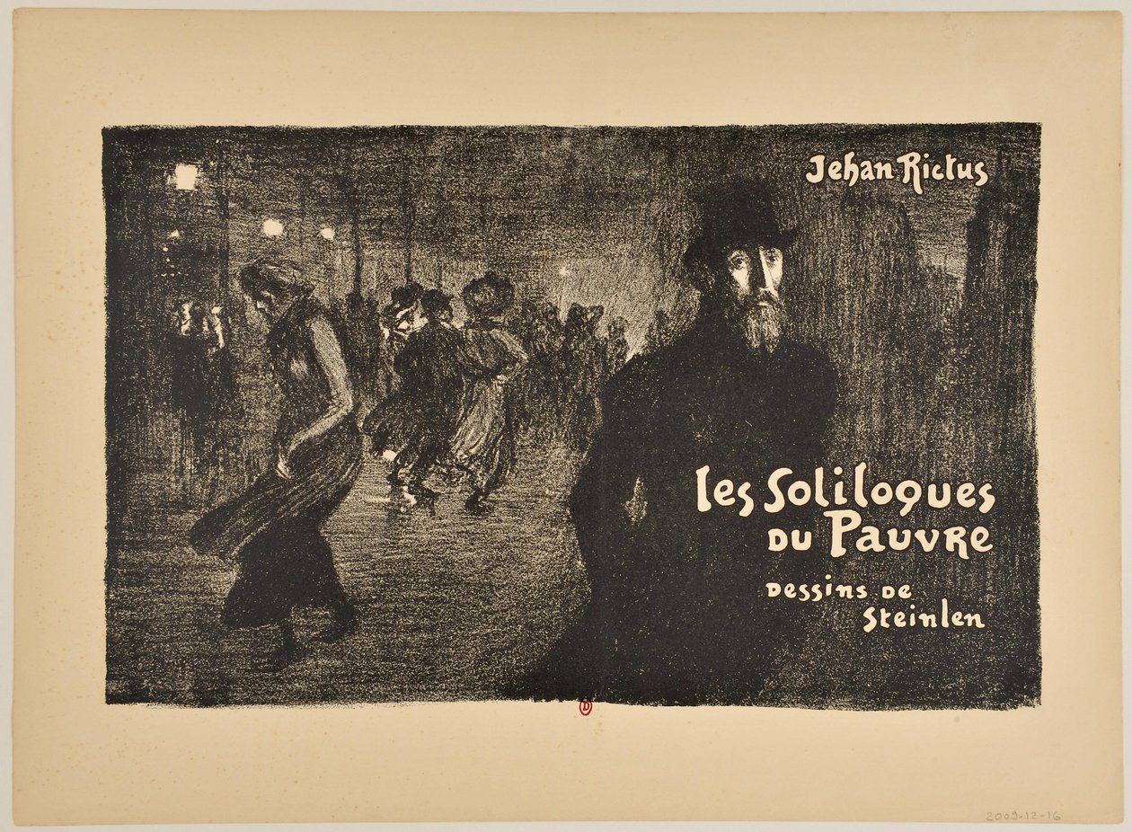 [Den fattiges enetaler] af Théophile Alexandre Steinlen