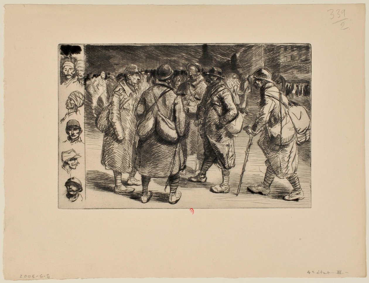 [Soldater på orlov, nr. 1] af Théophile Alexandre Steinlen