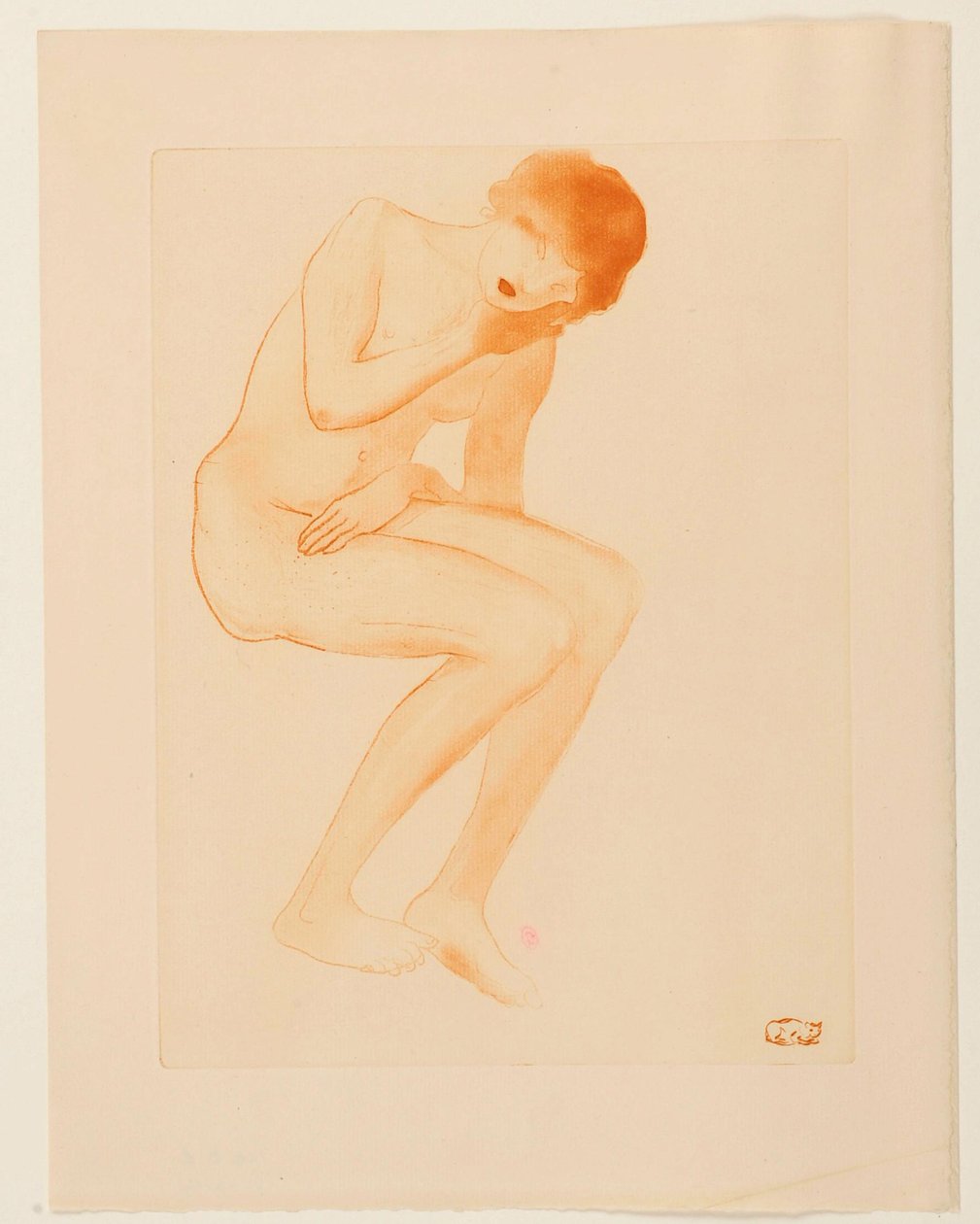 Überraschung af Théophile Alexandre Steinlen