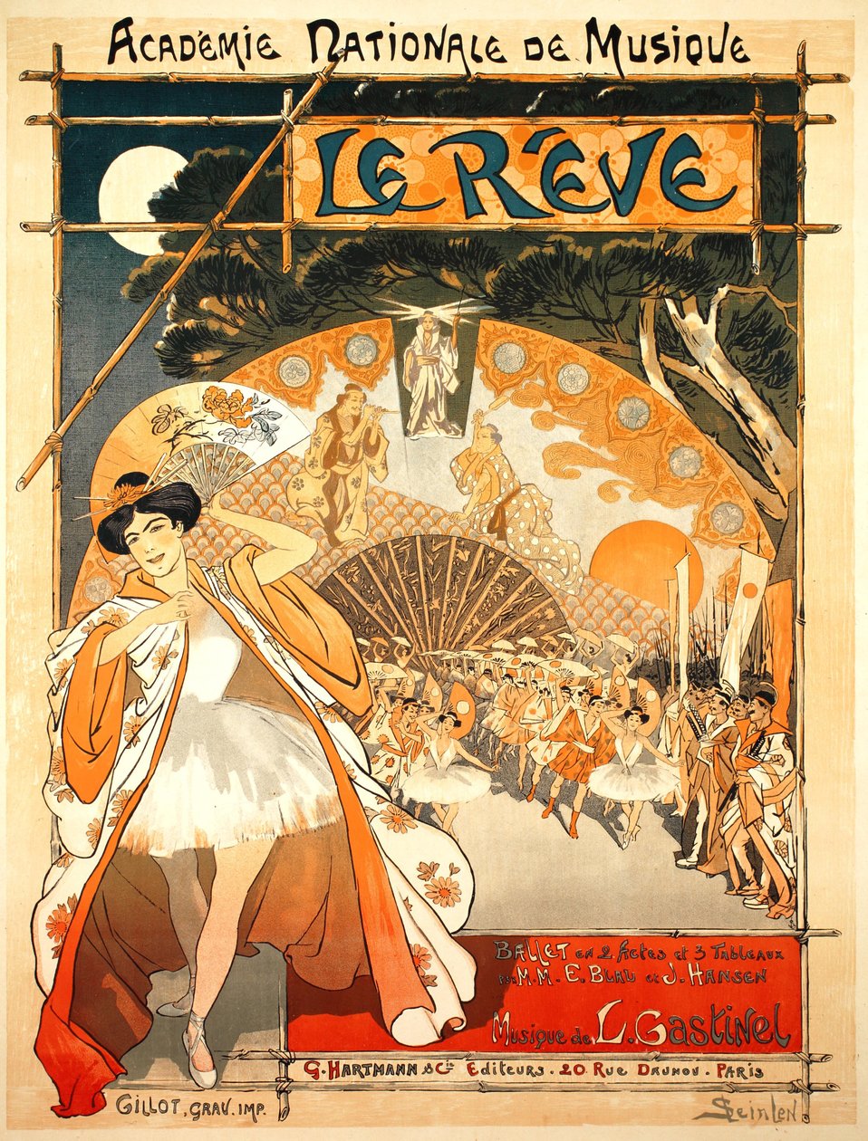 Drømmen af Théophile Alexandre Steinlen