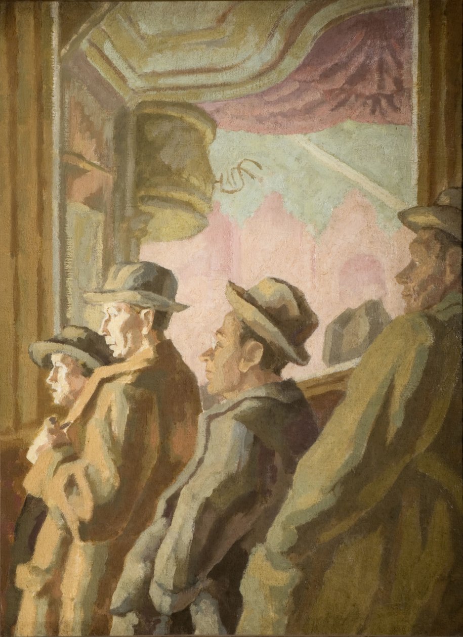 Music Hall Publikum, 1945. af Therese Lessore