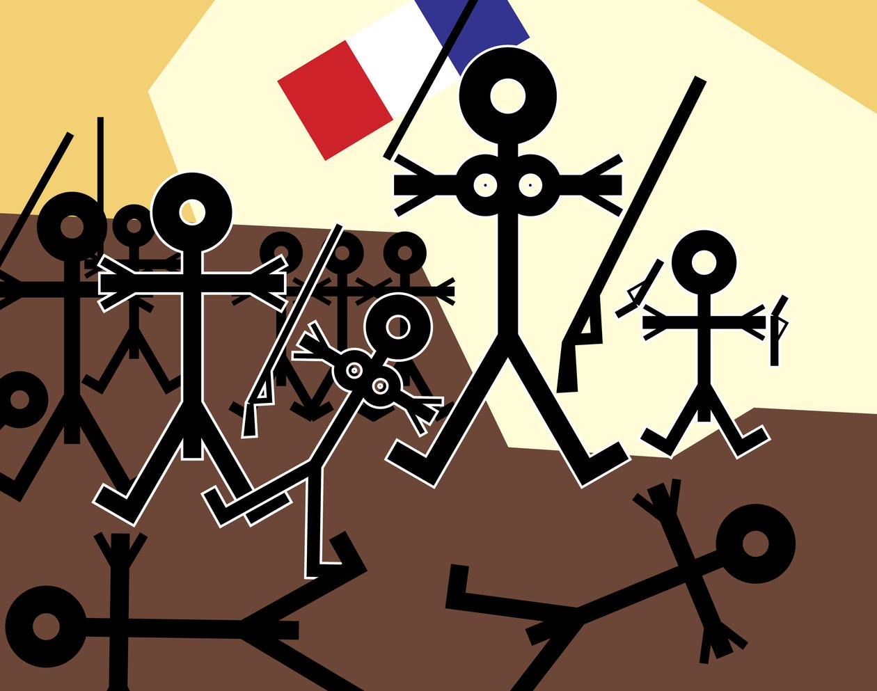 Liberty Leading the People Icon, 2006 (digital) af Thisisnotme Thisisnotme