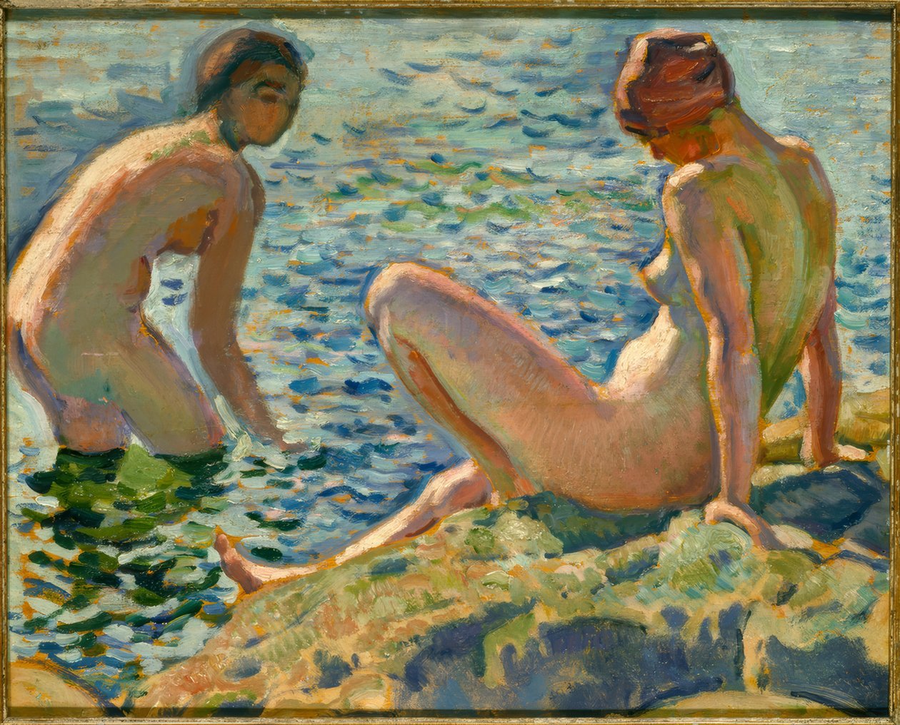Svømmere af Théo van Rysselberghe