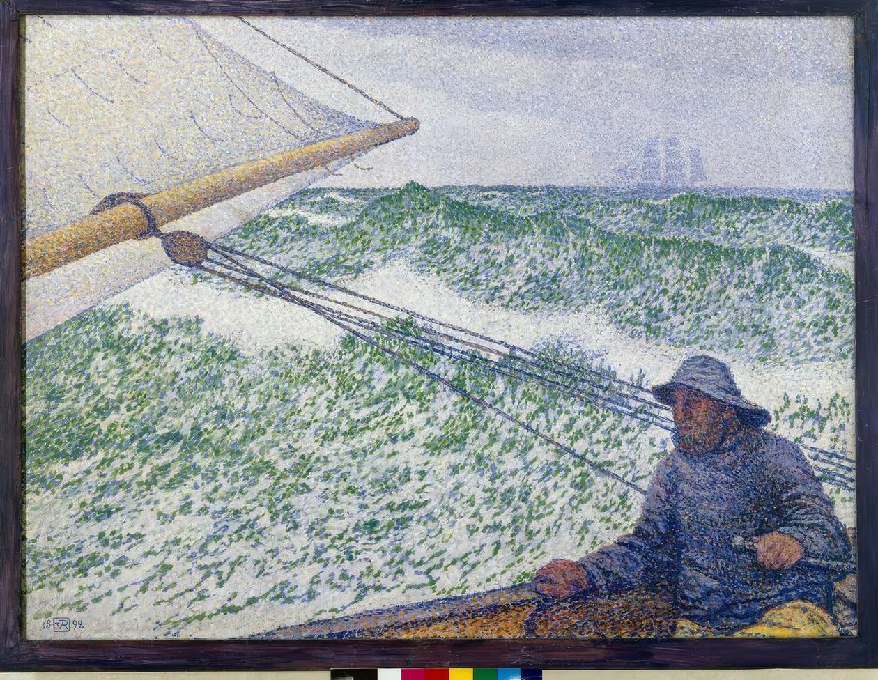 Manden ved roret af Théo van Rysselberghe