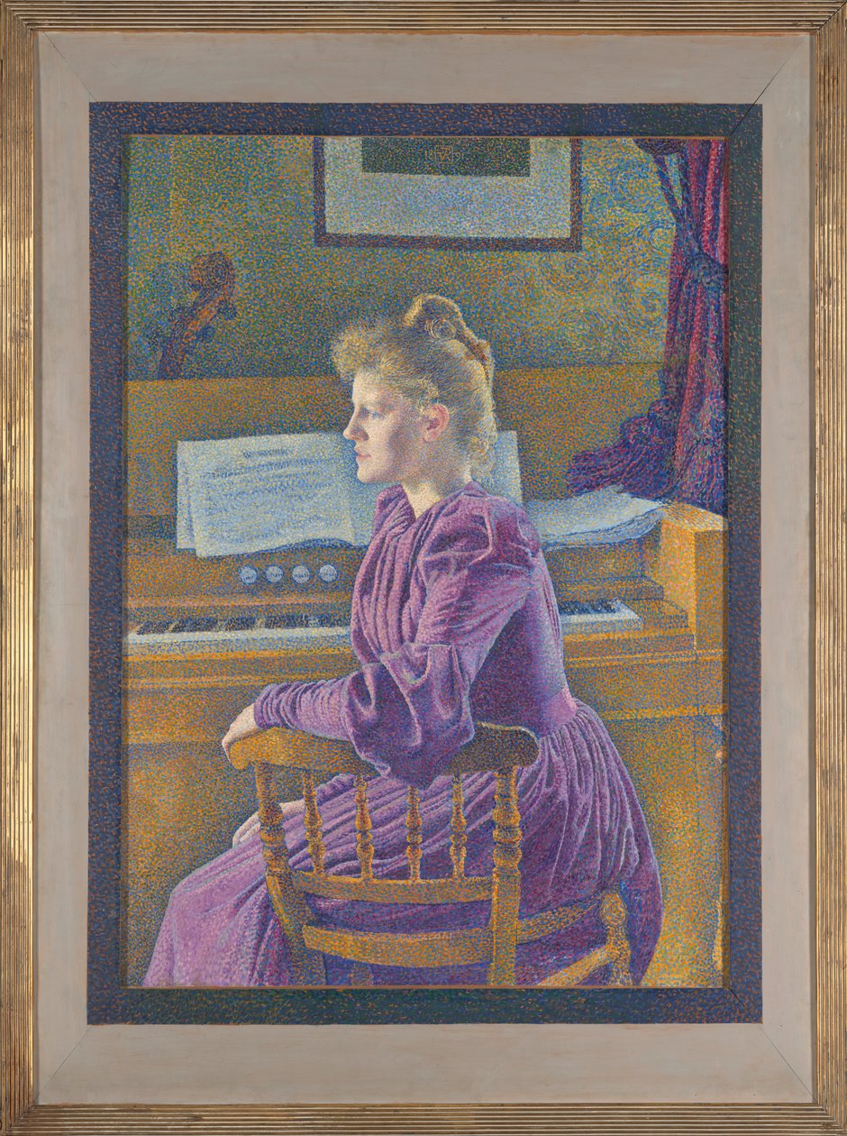 Maria Sèthe på Harmonium af Théo van Rysselberghe