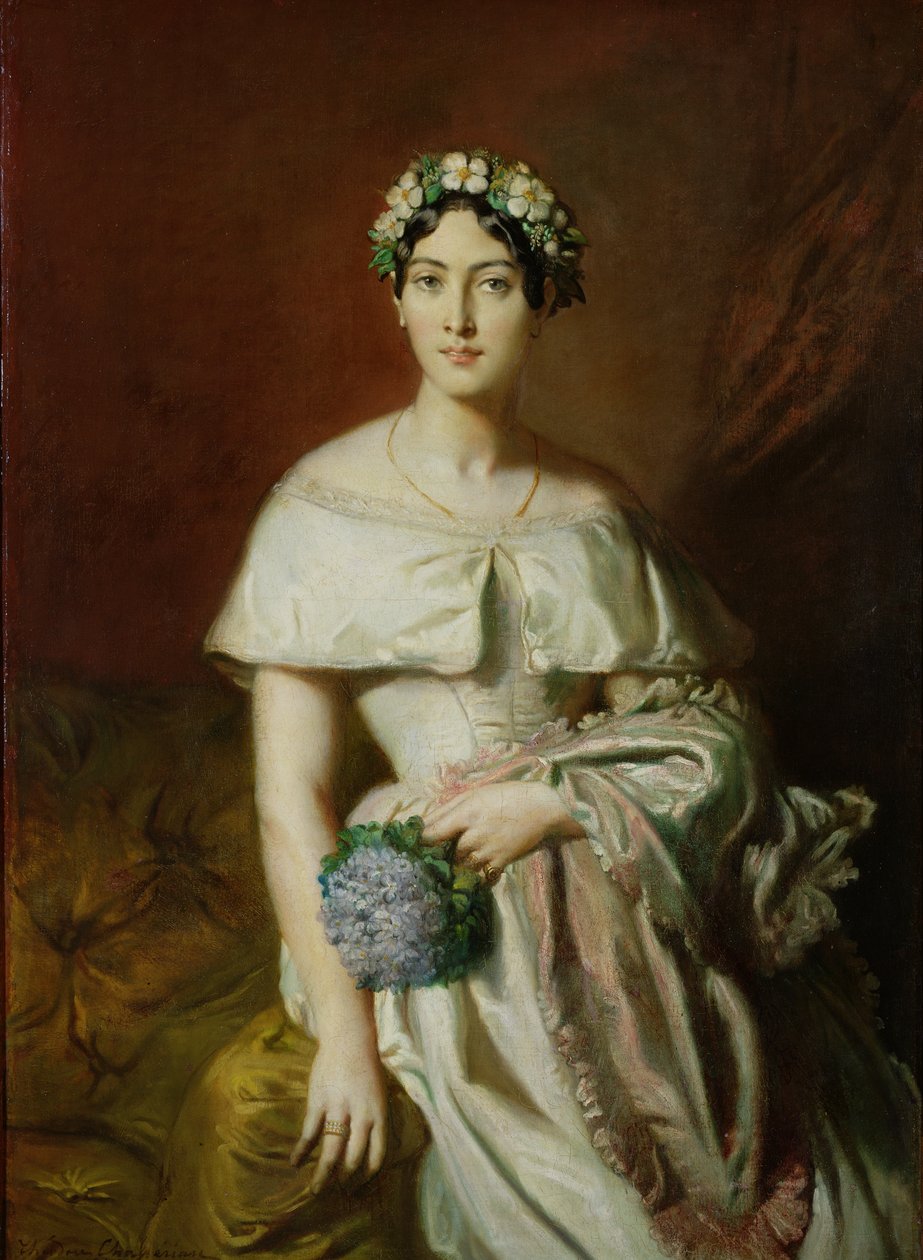 Mademoiselle Marie-Therese de Cabarrus, 1848 af Théodore Chassériau