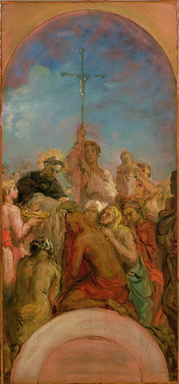 Sankt Frans Xavier (1506-52) af Théodore Chassériau