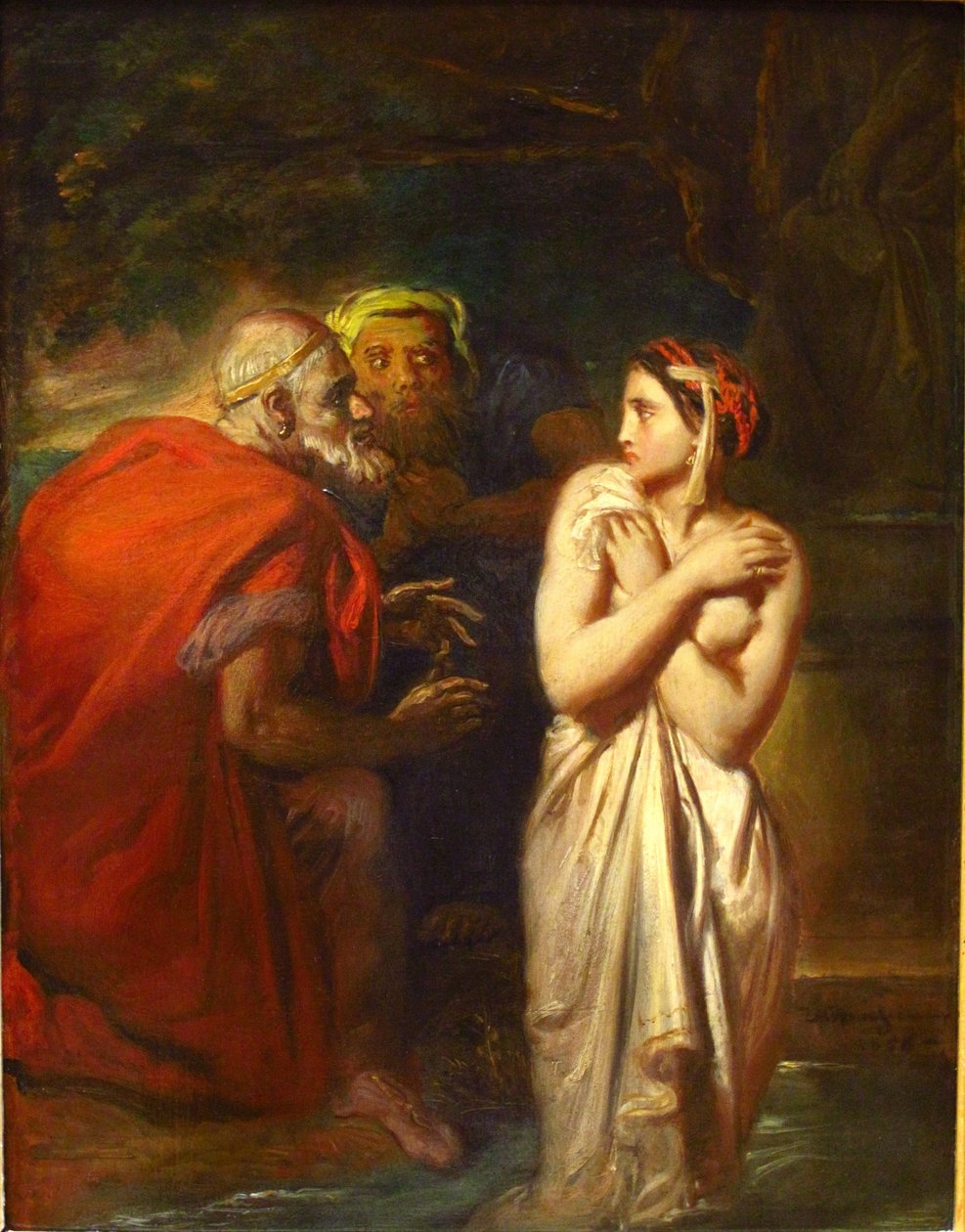 Suzanne og de ældste af Théodore Chassériau
