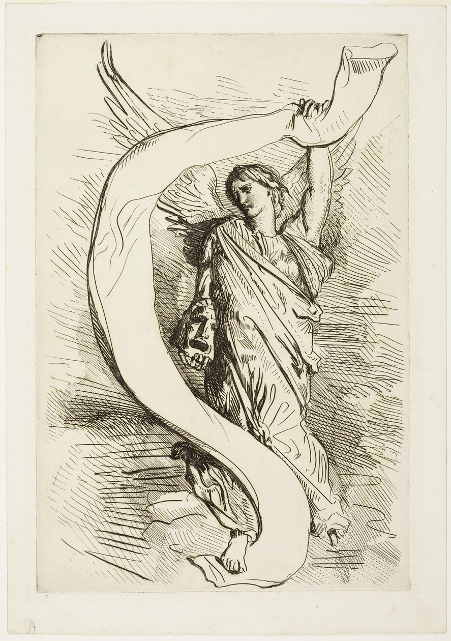 Frontispice, fra Othello af Théodore Chassériau