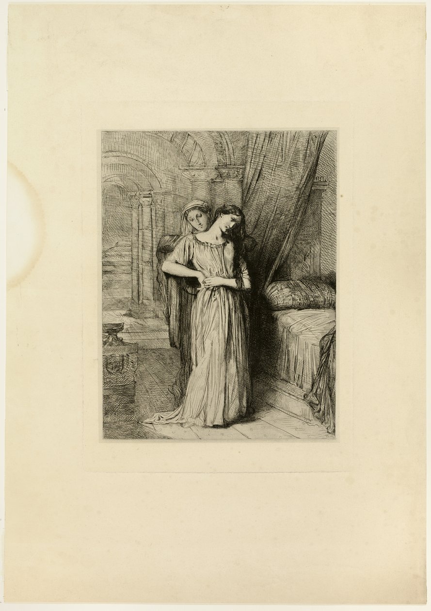 If I Do Die Before You, tallerken otte fra Othello af Théodore Chassériau