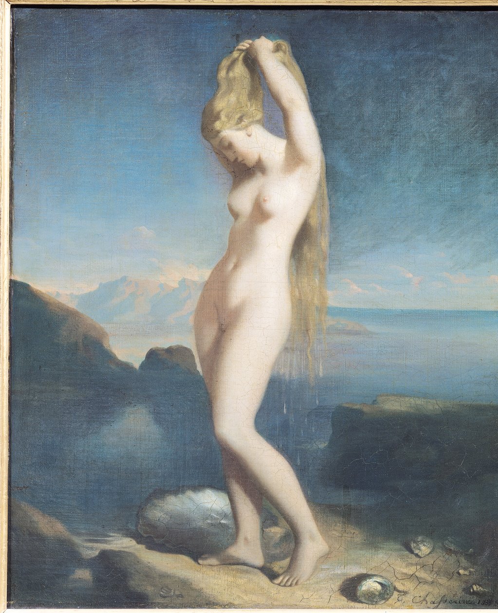 Venus Anadyomene, eller Venus of the Sea af Théodore Chassériau