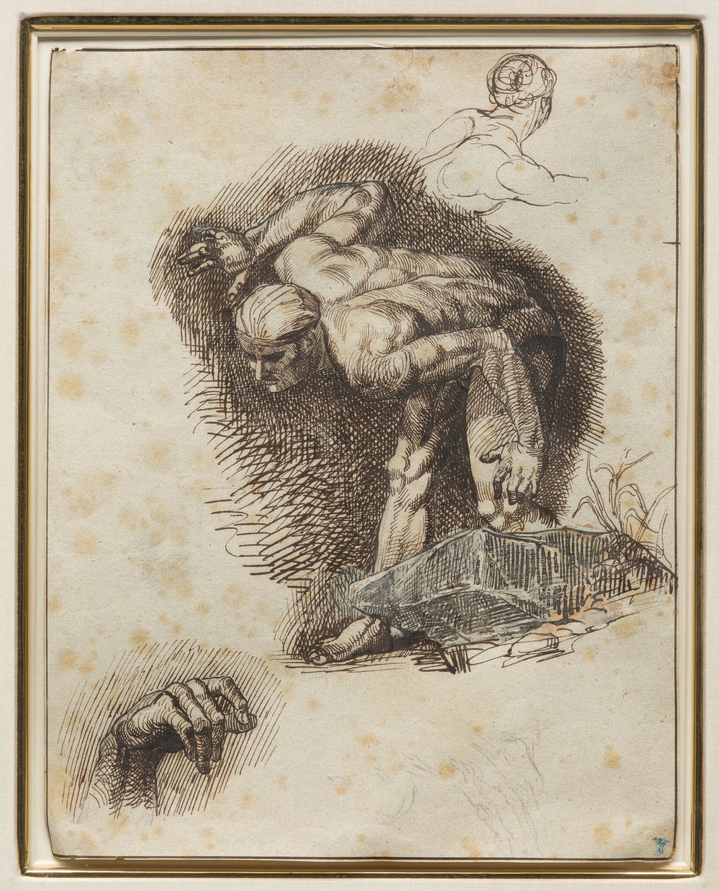 Géricault - Klatrere, mellem 1791 og 1824 af Theodore Gericault
