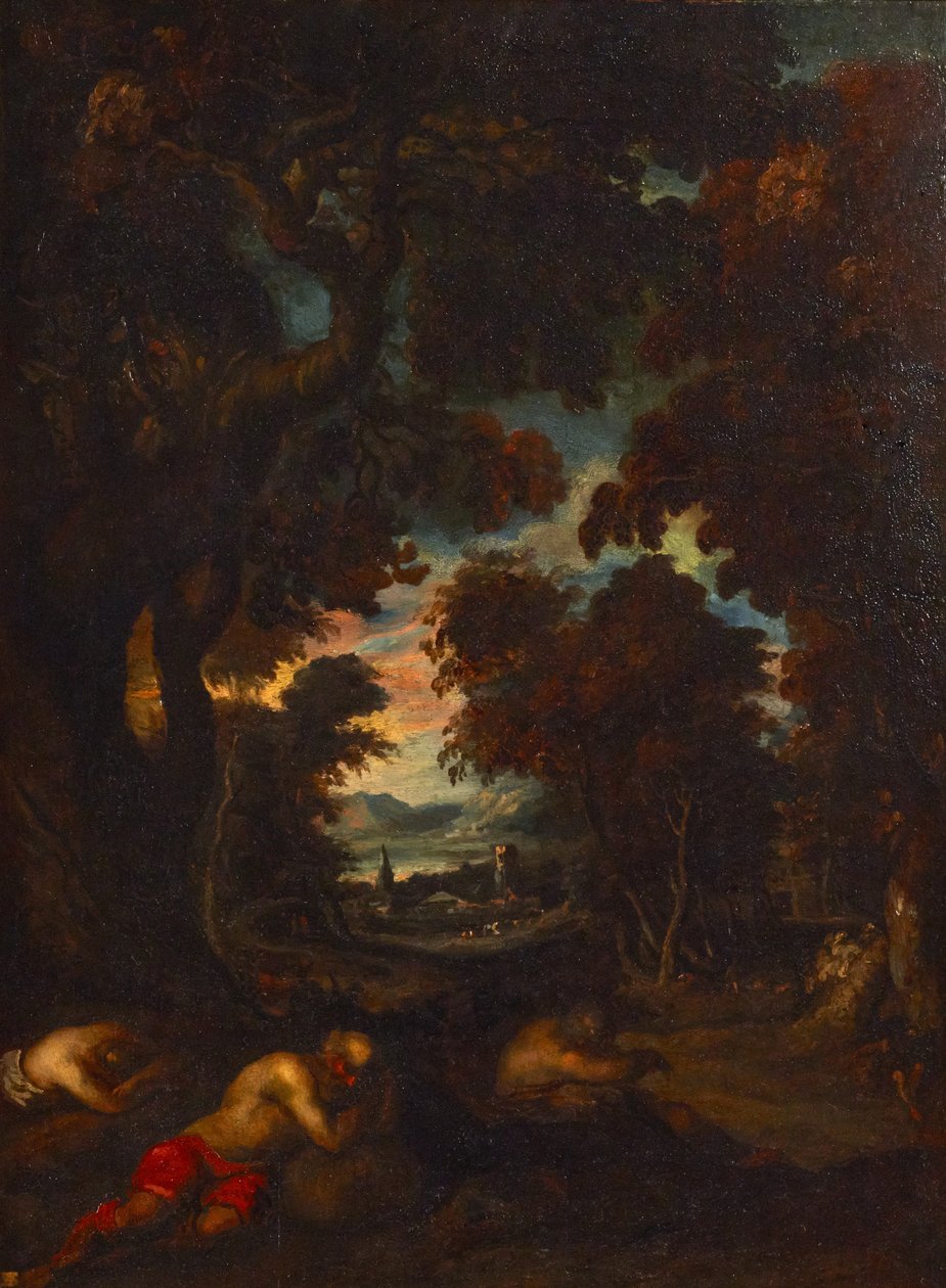 Géricault - Bøndernes søvn, ca. 1808-12 af Theodore Gericault