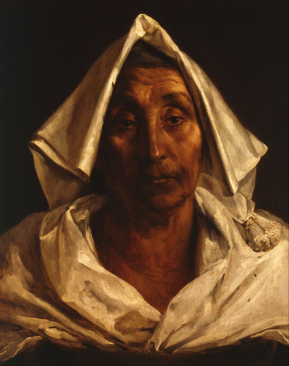 Den gamle italienske kvinde af Theodore Gericault
