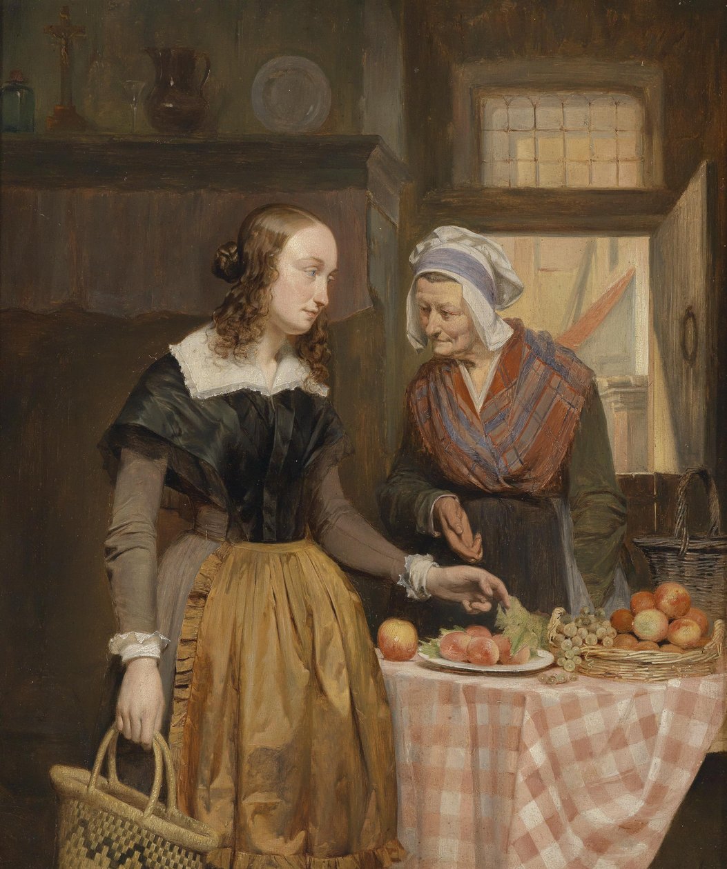 Frugtsælgeren af Theodore Joseph Canneel