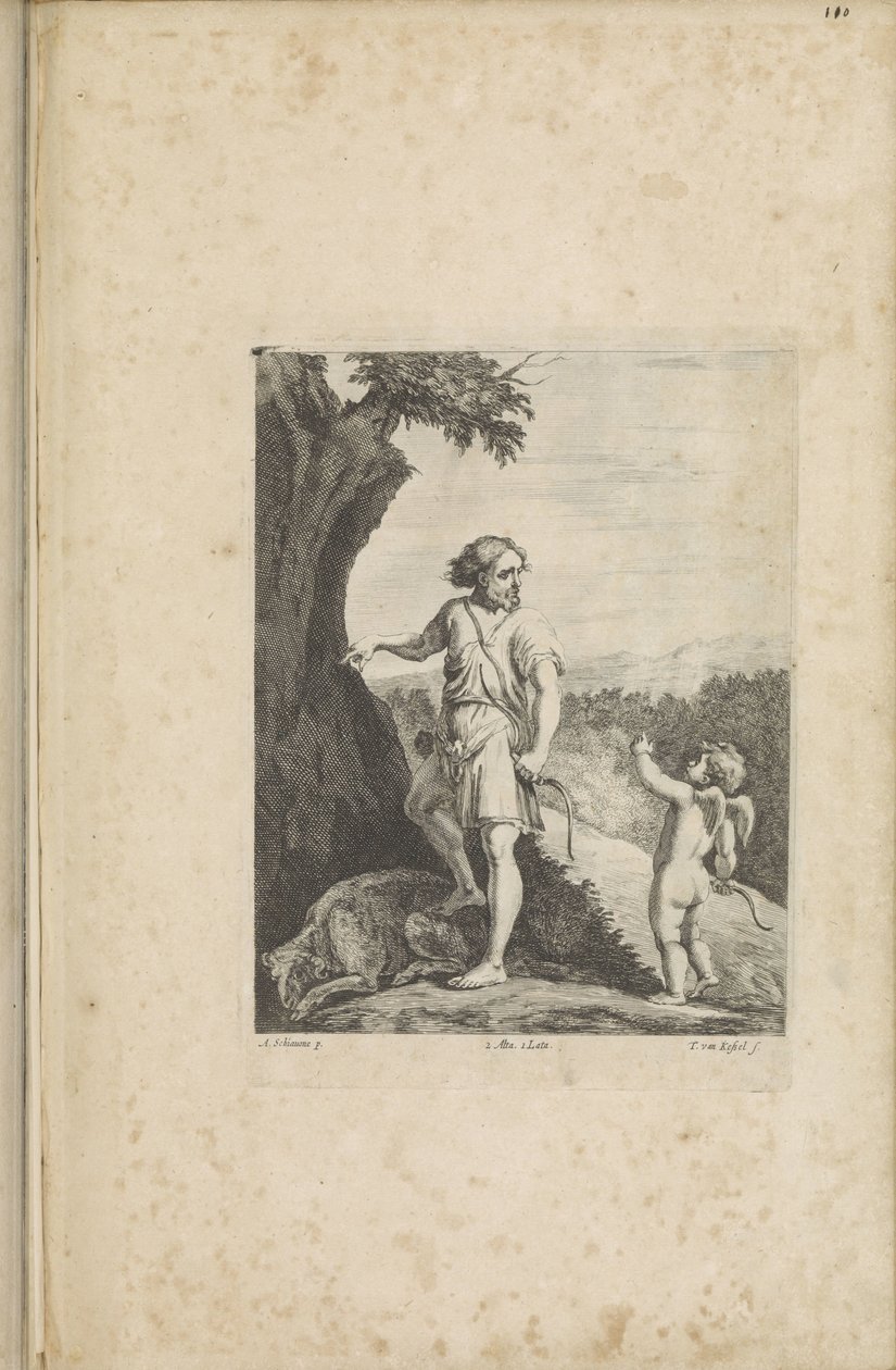 Apollo forelsket af Théodorus van Kessel