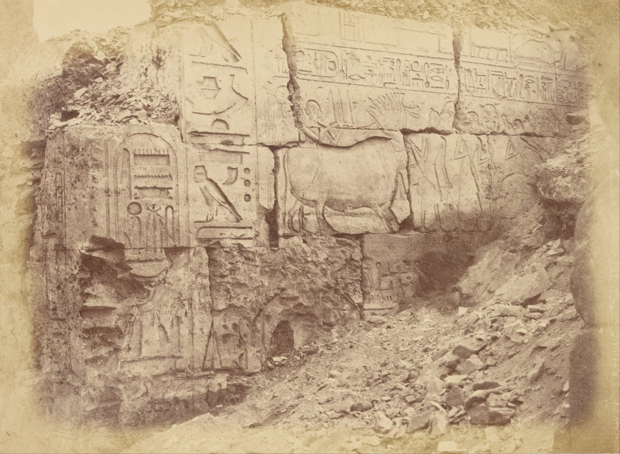 (Hieroglyfiske indskrifter) af Théodule Devéria