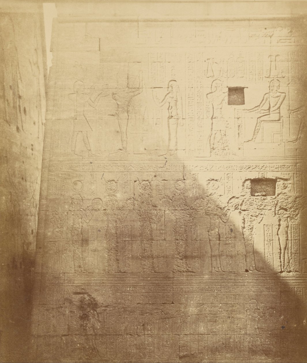 (Inskriptioner af Isis -templet i Philae) af Théodule Devéria