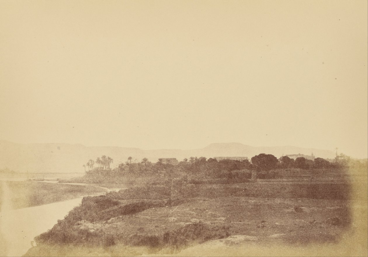 (Oversigt over Luxor) af Théodule Devéria