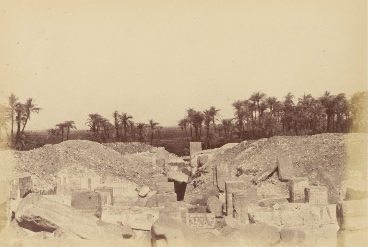 Abydos, lille tempel af Théodule Devéria