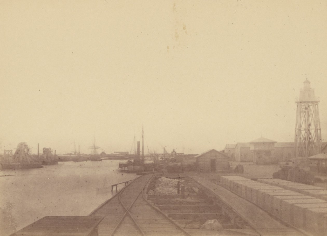 [Harbor] af Théodule Devéria