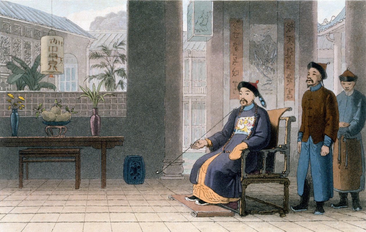 Kinesisk af rang, 1810 (farvet akvatint) af Thomas und William Daniell