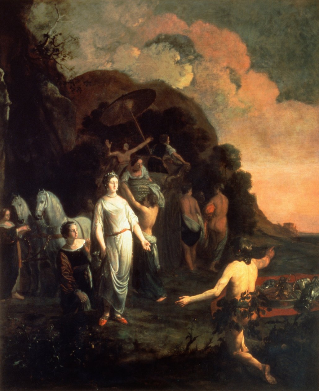 Odysseus og Nausicaa af Thomas de Keyser