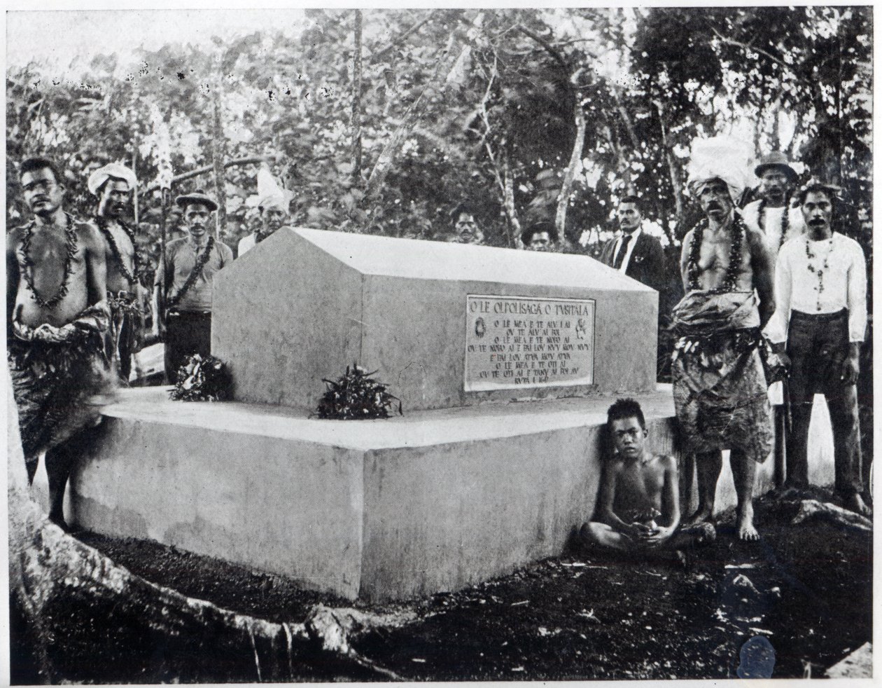 Tusitalas grav, Robert Louis Stevensons grav i Apia, Samoa af Thomas Andrew