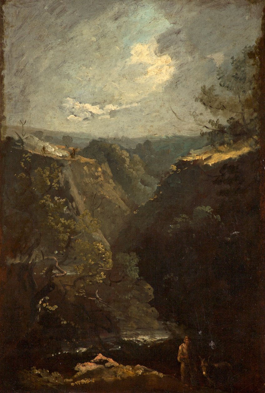 Wick Rocks, ca. 1824 af Thomas Barker of Bath