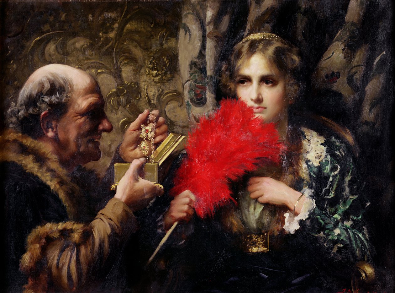 Fristelse, 1914 af Thomas Benjamin Kennington