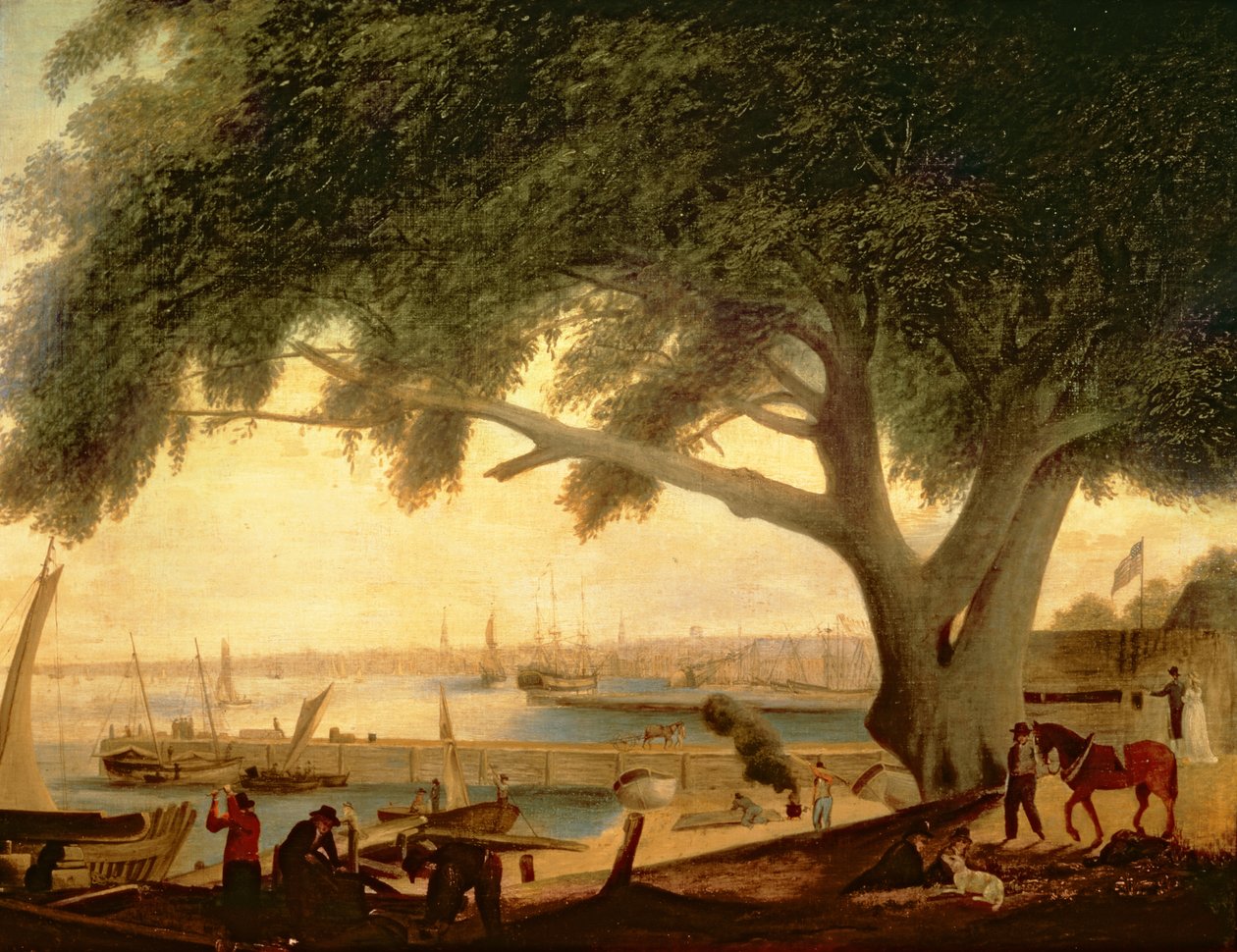 Penns traktattræ af Thomas Birch