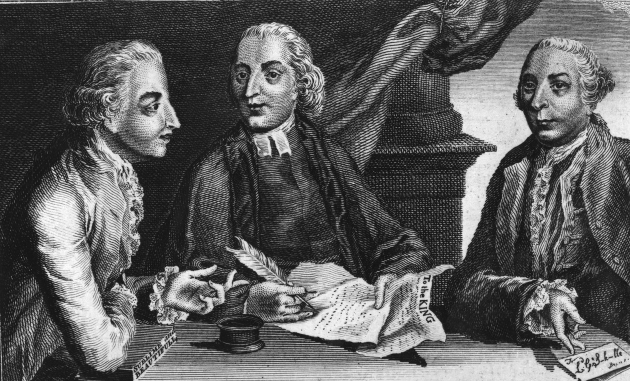 Junius, 1769 af Thomas Bonner