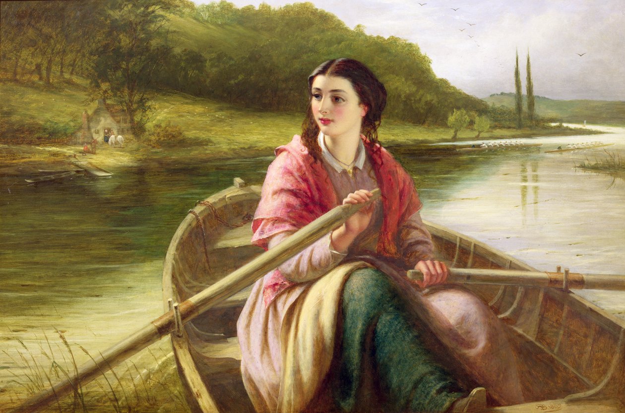 Færgemandens datter, 1869 af Thomas Brooks
