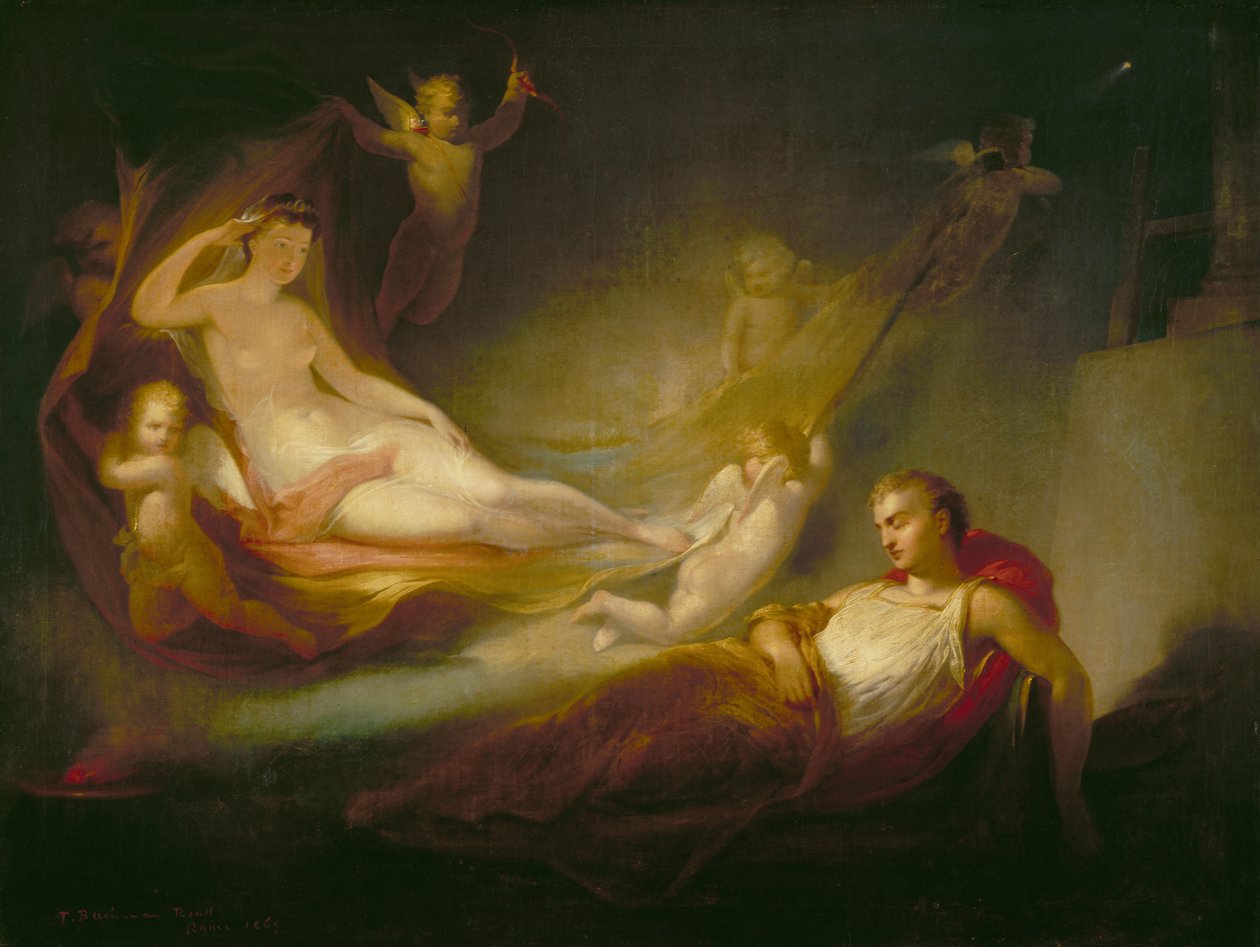En malers drøm, 1869 af Thomas Buchanan Read