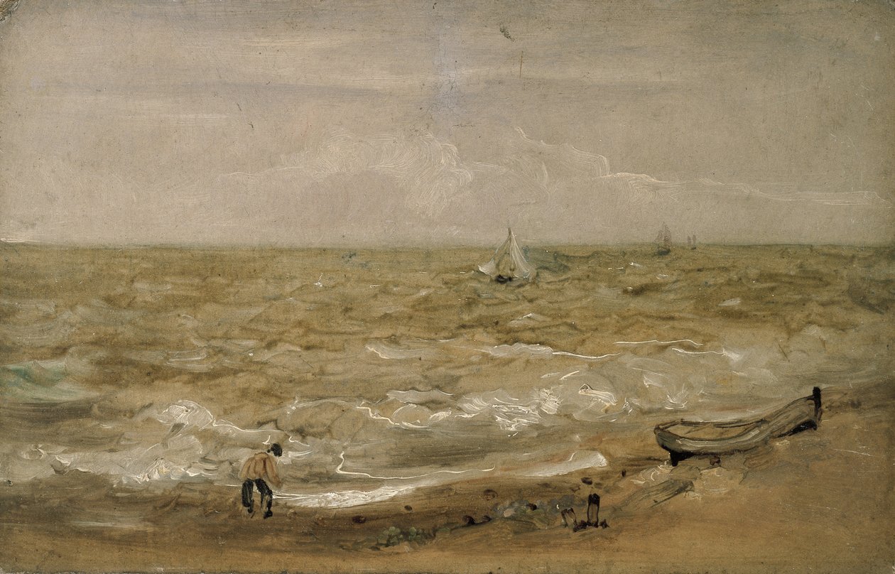 Strandscene af Thomas Churchyard
