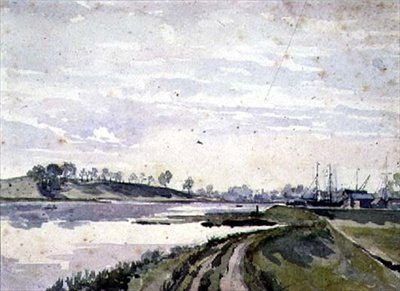 The Deben, Woodbridge, Suffolk af Thomas Churchyard