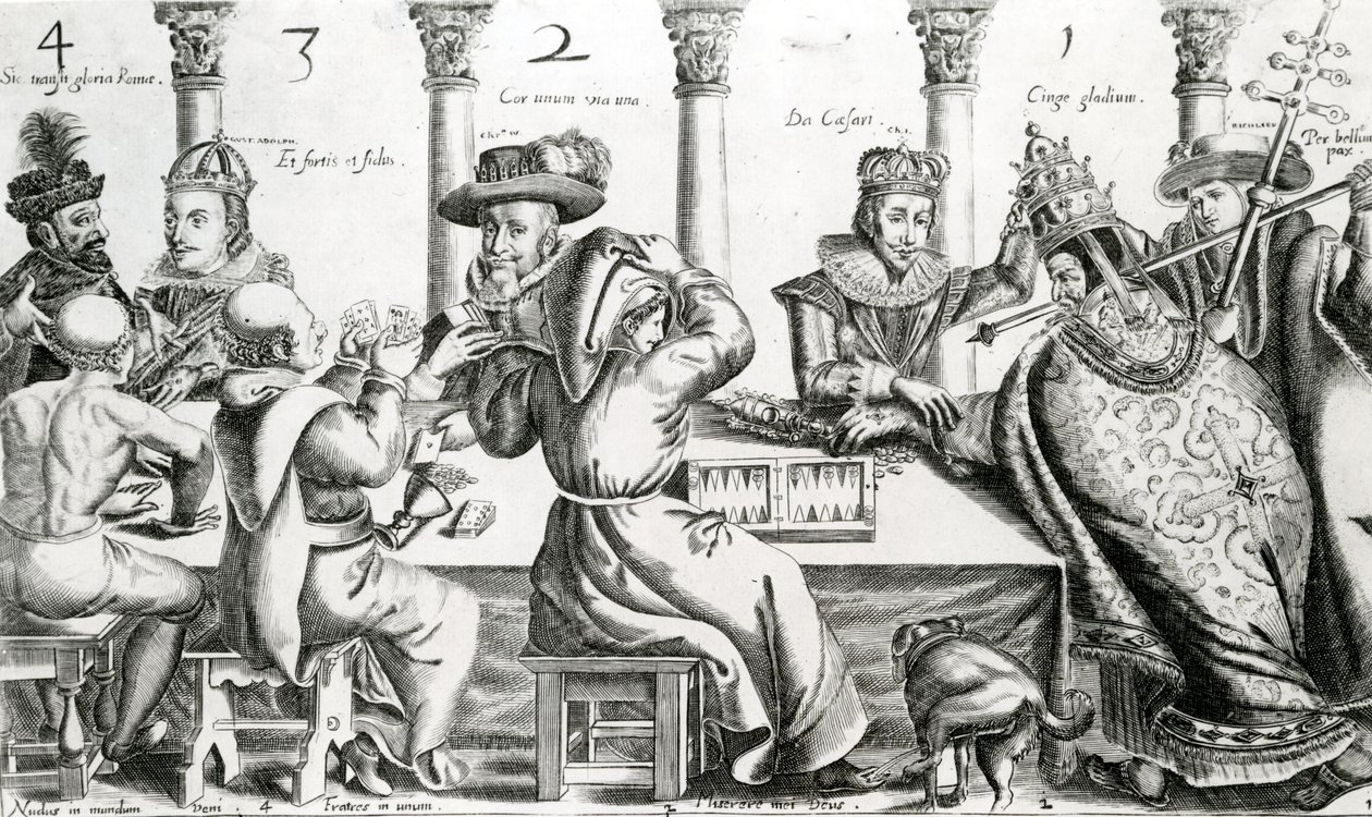 Royal und Ecclesiastic Gamers, ca. 1609 af Thomas Cockson