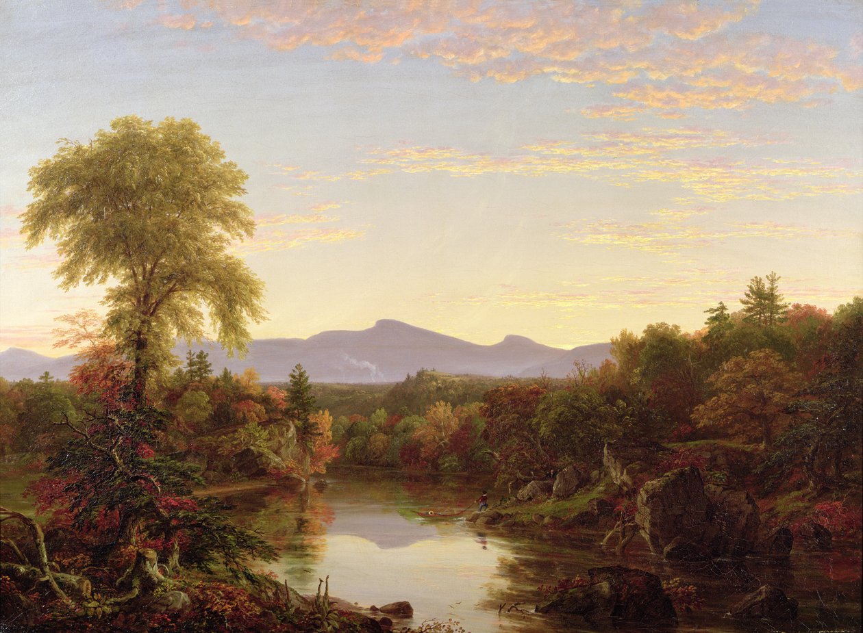 Catskill Creek, New York, 1845 af Thomas Cole