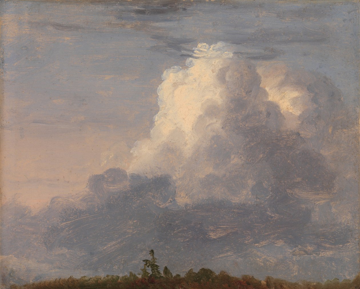 Skyer, ca. 1838 af Thomas Cole