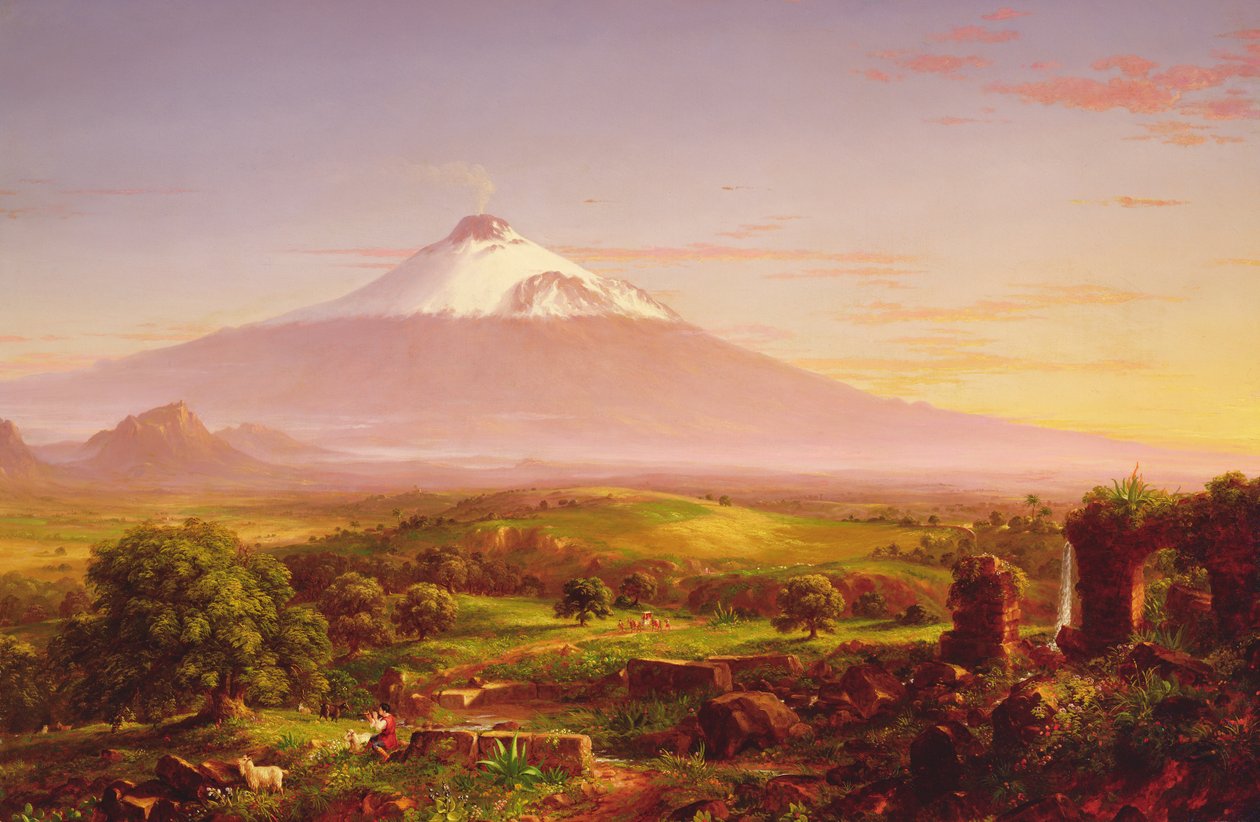 Etna, 1842 af Thomas Cole