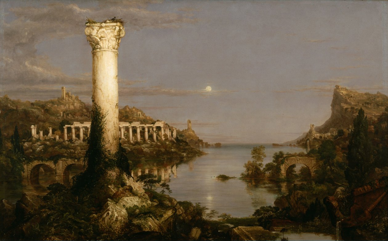 Imperiets forløb. Ødemark af Thomas Cole
