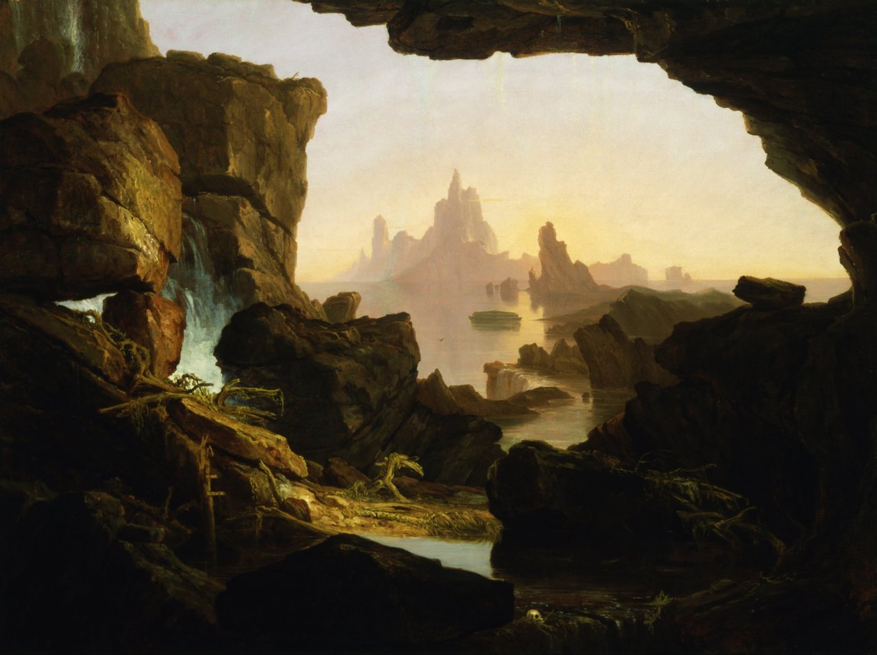 Oversvømmelsen af vandflodens farvande af Thomas Cole