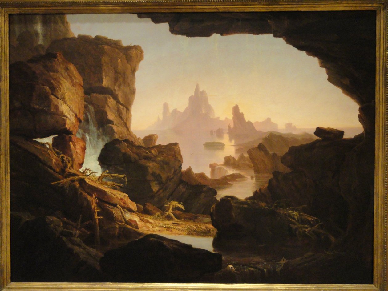 Oversvømmelsen af vandflodens farvande af Thomas Cole
