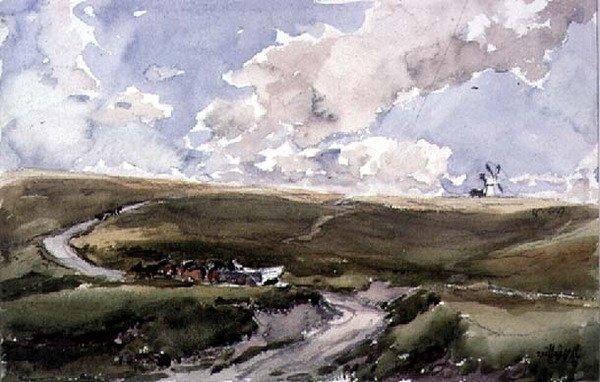 Sussex Downs af Thomas Collier