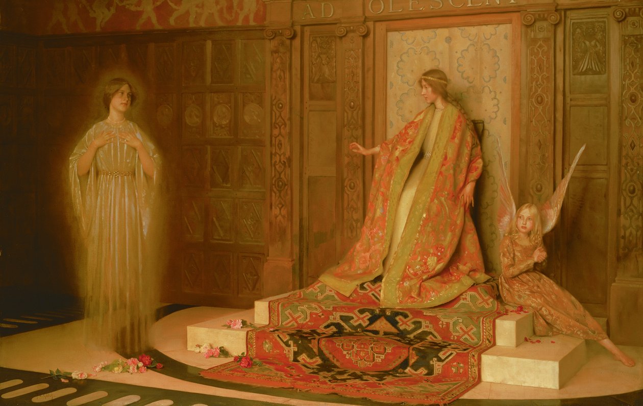 Kvindelighedens daggry af Thomas Cooper Gotch