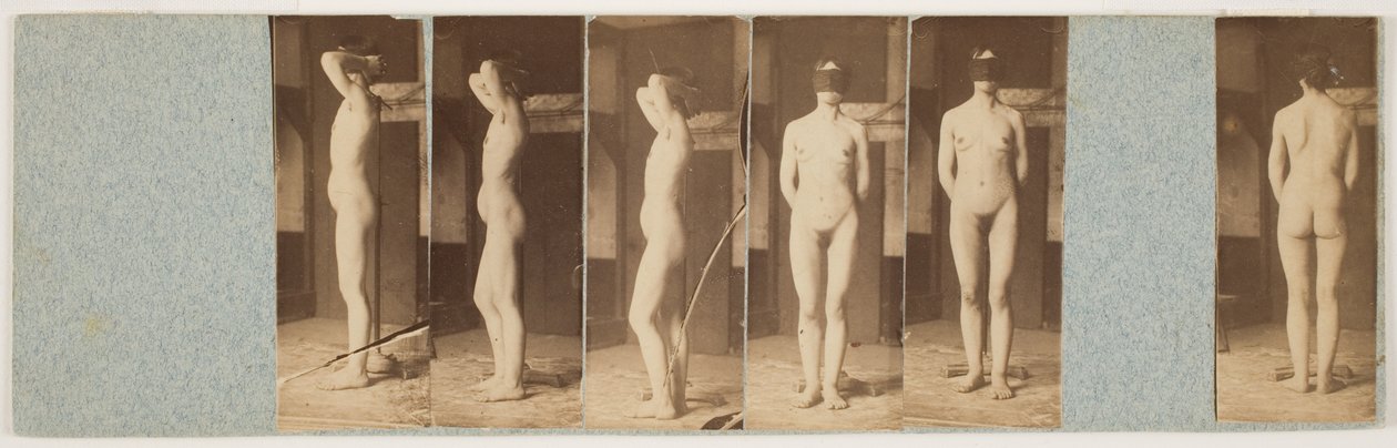 Lillie (albumin-print fra tørplade-kollodion-negativer) af Thomas Eakins