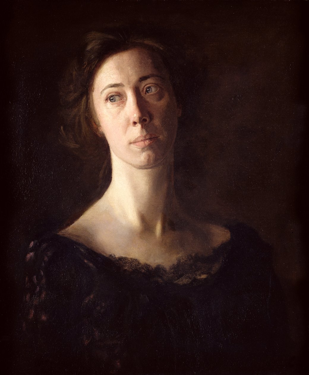 Portræt af Clara J. Mather af Thomas Eakins