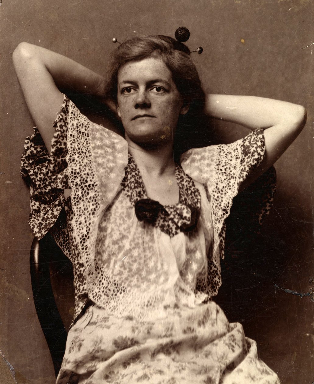 Portræt af Thomas Eakins" svigerinde, Elizabeth MacDowell Kenton, 1885 af Thomas Eakins